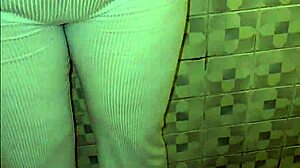 friend's mom catches me in her bathroom