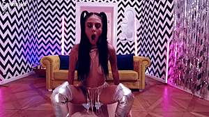 fantasy hottie mia trejsi lets lucky stud cum in pussy