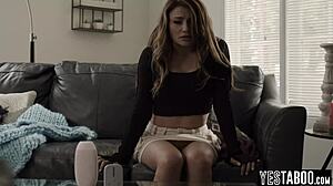 busty teen babysitter's big ass gets pounded by a big dick mature client 😈