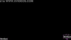 femdom sinn sage wrestling with aiden ashley and sitting on her face.