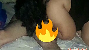 Big Ass Latina Riding Neighbor's Cock!