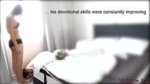 Mistress Commands Sub To Worship Her