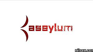 randy nympho gets awkward anal therapy in asylum