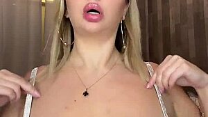 Big natural tits bounce and jump as she gets fucked, moaning in pleasure.