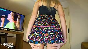 Delicia No Panties Young Hot Showing Everything Masturbating Under Skirt Mysteriouskathy 4K