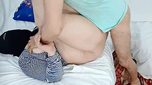 beautiful big ass muslim bbw gets anal fucked doggystyle then missionary pussyfucking