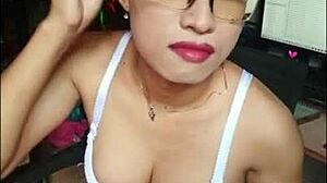 Black Hijab Transgirl Slut Masturbates Until Cum