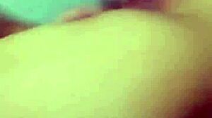 small teen 18+ with perfect little ass plays doggystyle with older man