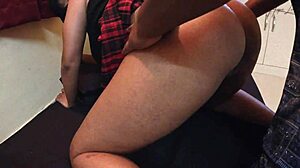 I watch my malay stepniece get doggystyle fucked by her stepuncle with big booty shaking