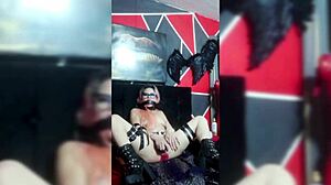 bondage and anal plug play