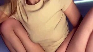 Look at this tight pussy squirting from close up fingering