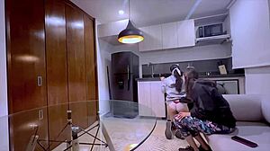 In my first tribute to Scarlett and Chanel, I orgasmed watching their frenetic lesbian videos