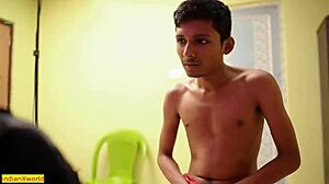 boy having sex with madam hard