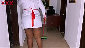 Horny Teacher Pounds School Cleaner's Tight Ass in 4K Fuck