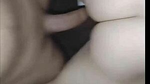 Unexpected surprise on tinder meet, mother-in-law at home, forbidden sex on stairs so hot