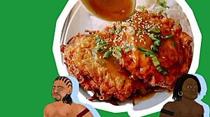 Young Asian Chinese Wrestler In Hood Eats Food With Nico Moron