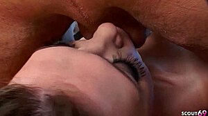 i met a braces girl at casting in stockings