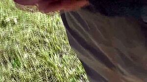 pervert watches beautiful blonde sunbathing naked on wild beach