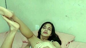 Huge Dildo Stretches Big Natural Tits