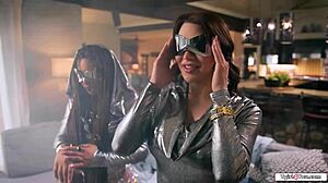 Ts emma rose teaches eva maxim tgirl sex!