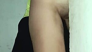 Unexpected surprise on tinder meet, mother-in-law at home, forbidden sex on stairs so hot