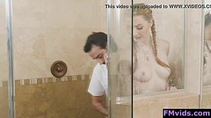 She moaned, 'fuck me hard in the shower, babe'