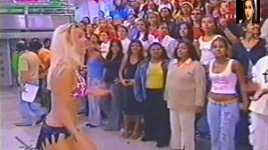 lady lu performs a super positive striptease on brazilian tv