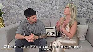 Danner Mendez and Tatiana Alvarez Engage in Sexy Lawyer Sex with Huge Cock