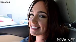 Wet ass excites mighty man for passionate sex