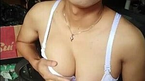 Black Hijab Transgirl Slut Masturbates Until Cum