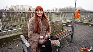 german scout - skinny tall german redhead ginger girl soley summer first time porn casting