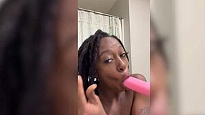 Punish This Pregnant Black Slut's Throat!