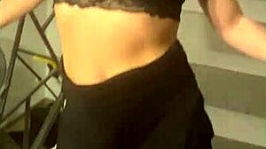 milfycalla feels intense pleasure in shorts compilation