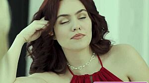 Redhead lesbian teen 18+ suck big nipples and seduces her blonde friend - freya parker kay lovely 😍