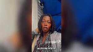 Punish This Pregnant Black Slut's Throat!