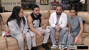 Home alone mia moans in solo pleasure!