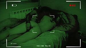 i caught my stepdaughter fucking her boyfriend at night in homemade video