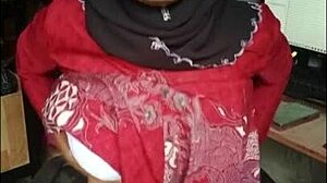 Black Hijab Transgirl Slut Masturbates Until Cum