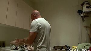 Wild sex drives the teen to large