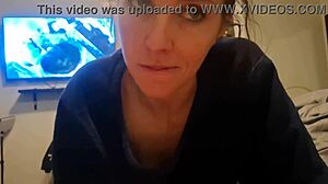 Swallowing Cum After Delicious Blowjob