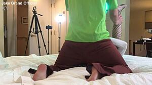 Shaggy Fucks Transsexual College Student In Parody Roleplay