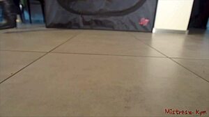 Mistress Commands Sub To Worship Her