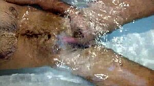 indian guy enjoys solo bathtub session