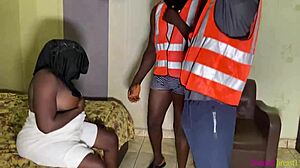 Ebony Offers Wet Pussy Payment.