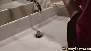 Amazing Stepmom Strapon Fucks Cute Teen