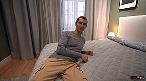 surprised my girlfriend with friend for hard threesome?