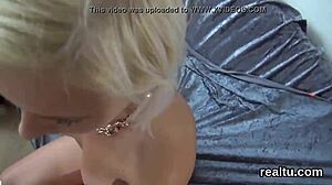 Is this Czech teen seducing in supermarket POV?