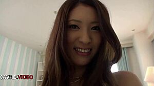 Yui Kasuga's stockings intensely drive hardcore desire for POV creampie