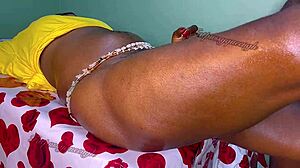 South African Slut Fucked Hard, Screams and Runs from BBC