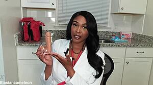 Nurse Lala's Intriguing Jerk Off Instructions For Patient